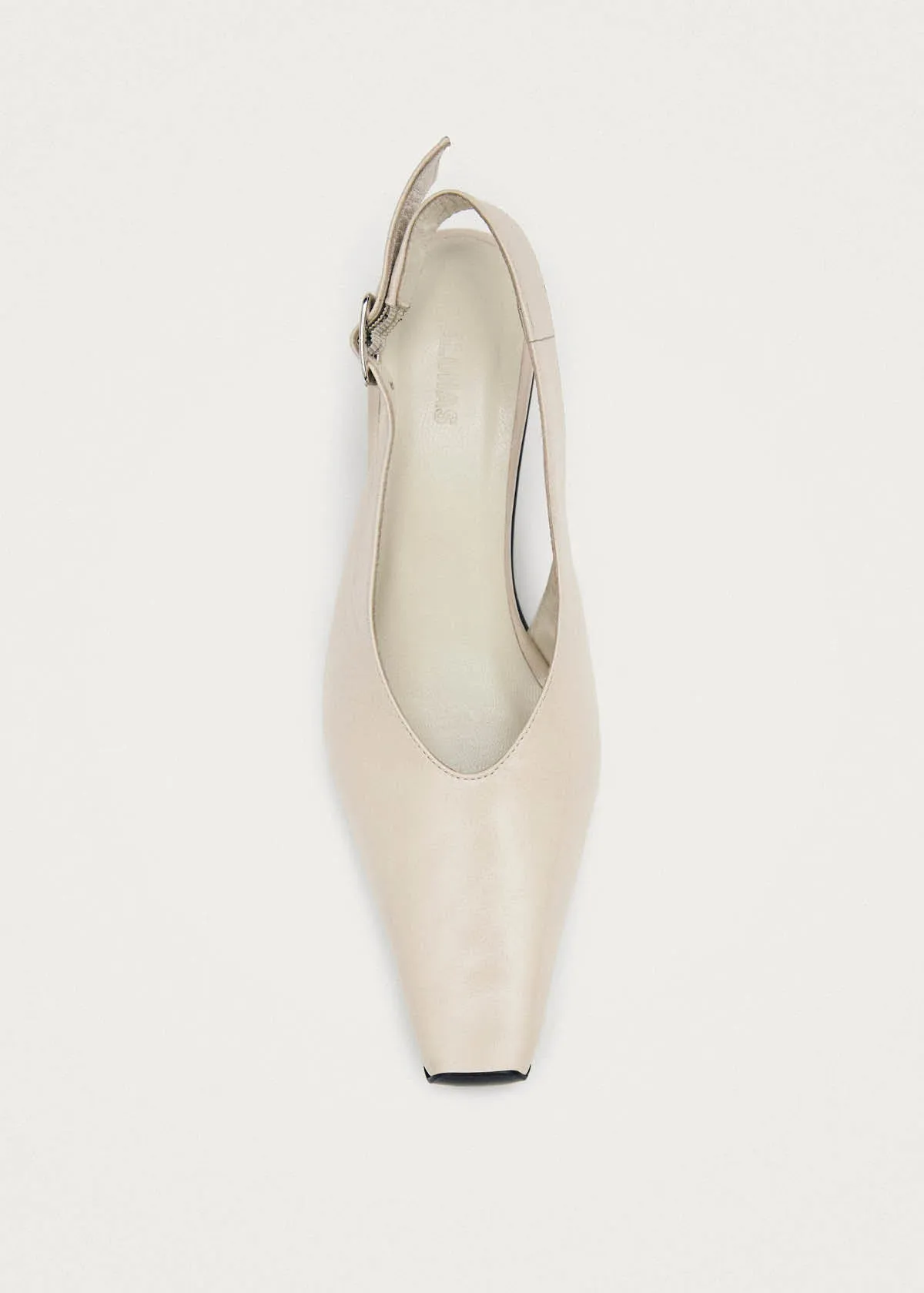 Cendra Rift Cream Leather Pumps sold by Alohas product image thumbnail 4