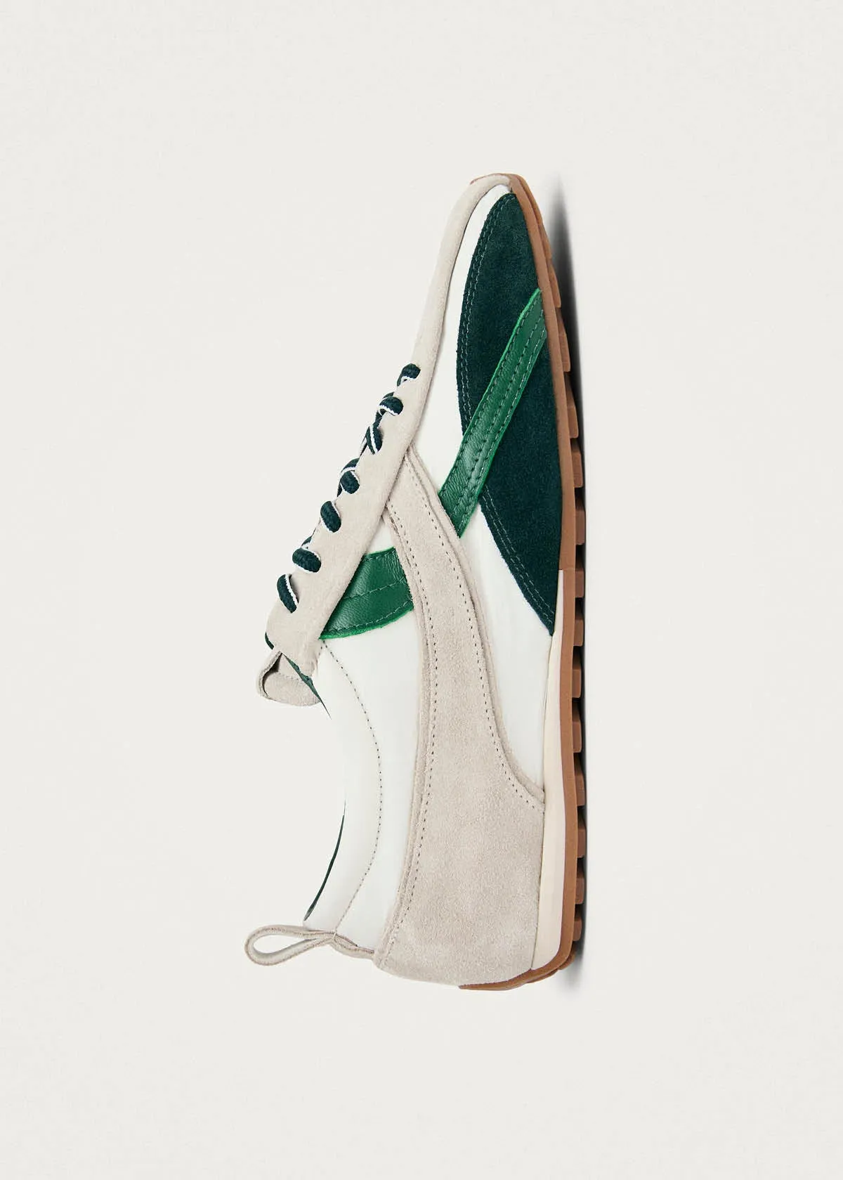 Tb.304 Nylon White & Green Leather Sneakers sold by Alohas product image thumbnail 4