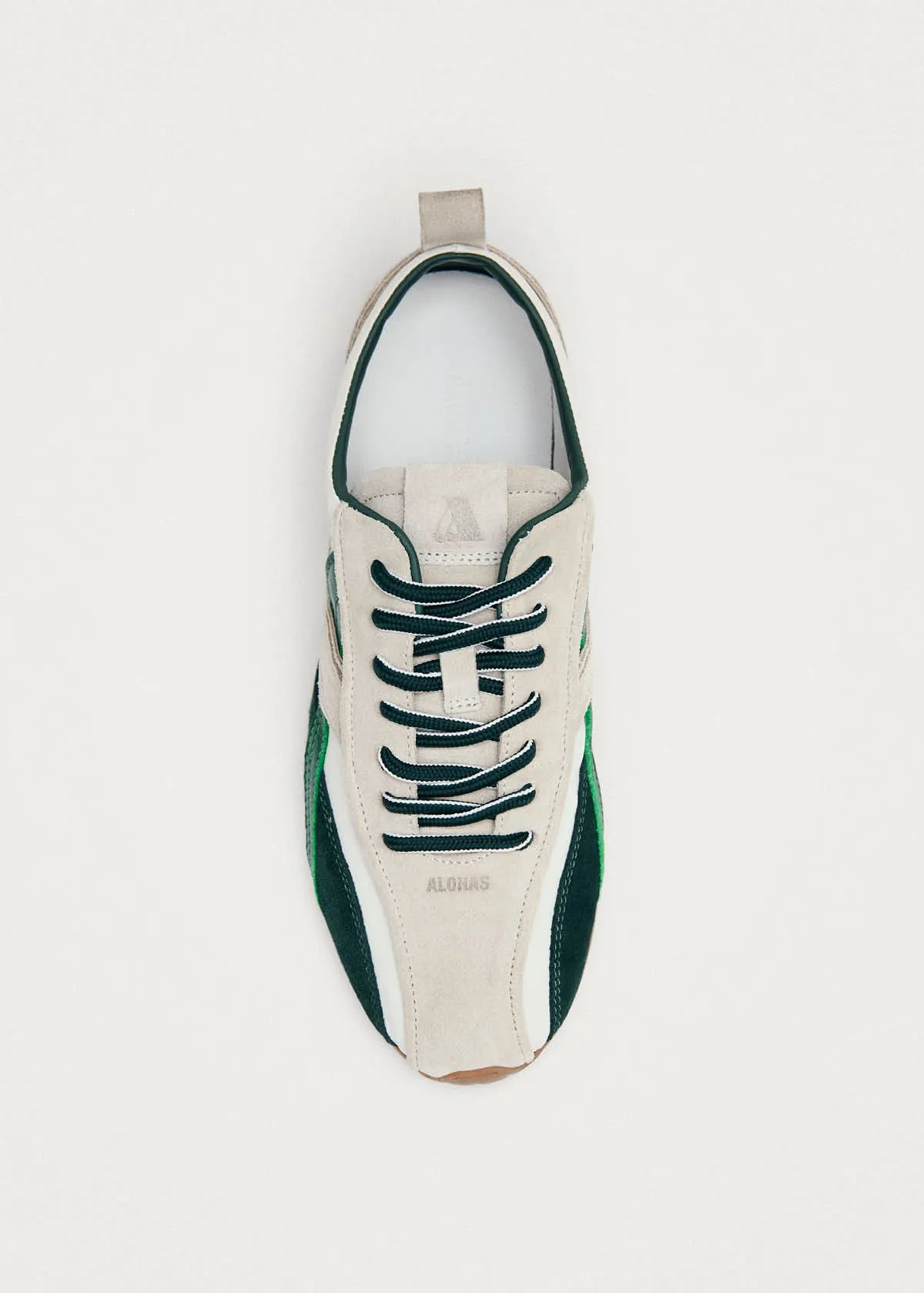 Tb.304 Nylon White & Green Leather Sneakers sold by Alohas product image thumbnail 5