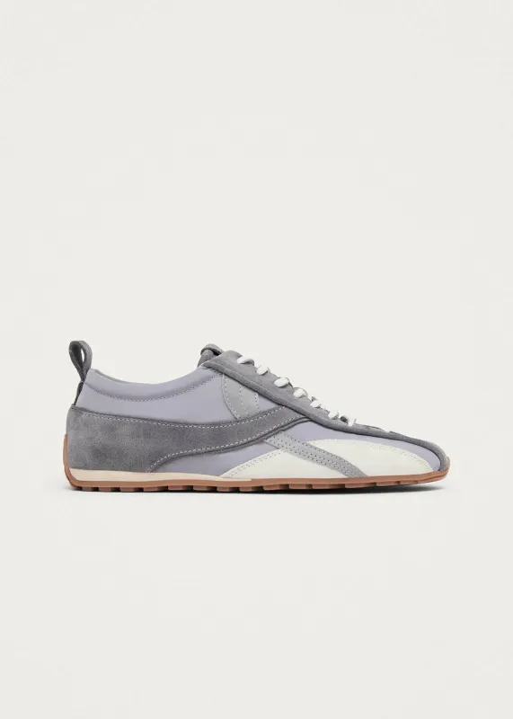 Tb.304 Nylon Grey Leather Sneakers sold by Alohas