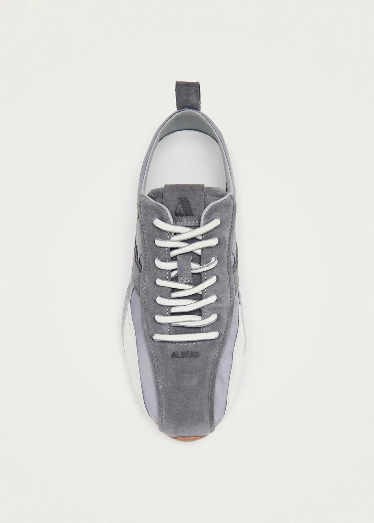 Tb.304 Nylon Grey Leather Sneakers sold by Alohas product image thumbnail 5
