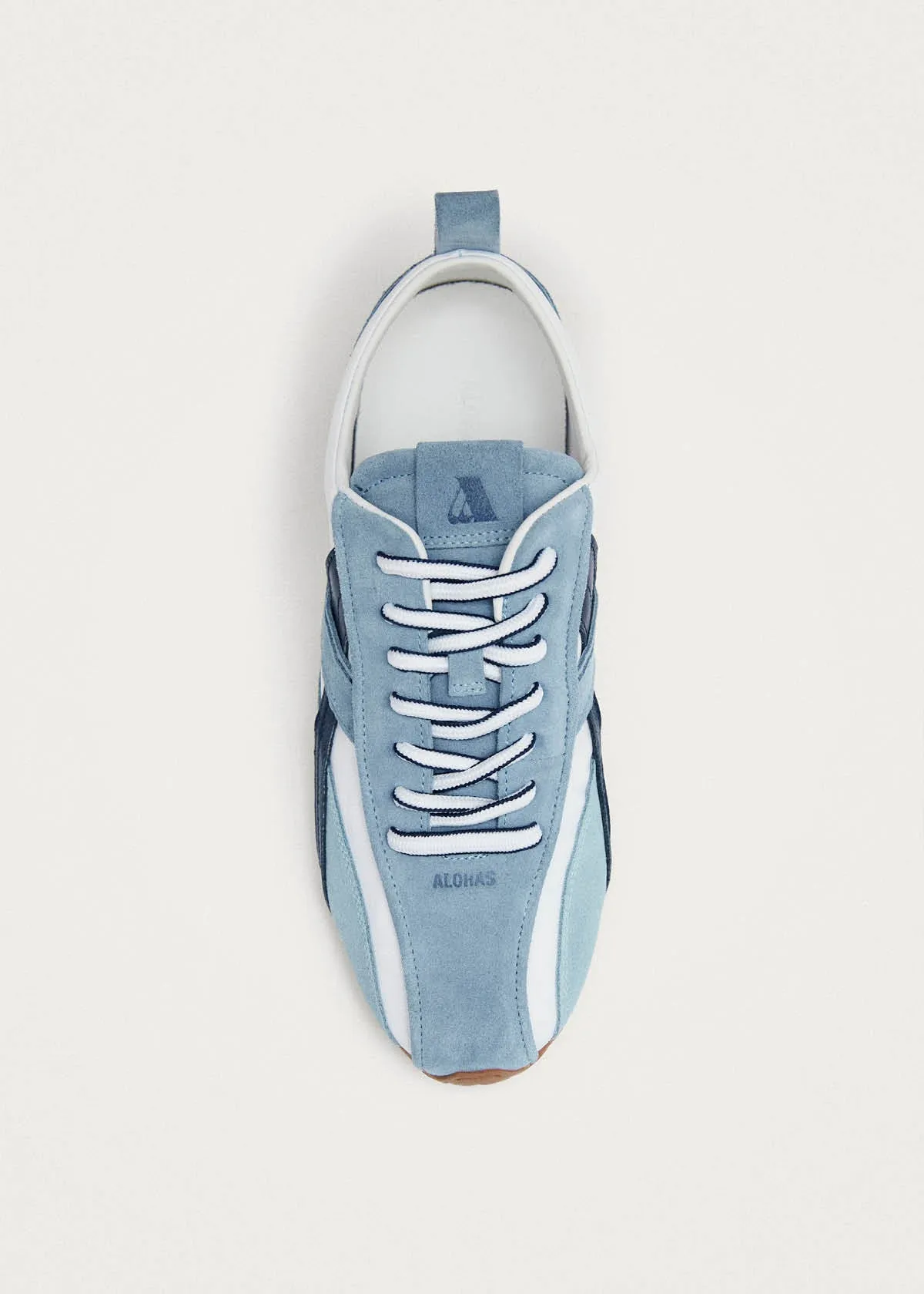 Tb.304 Nylon Blue Leather Sneakers sold by Alohas product image thumbnail 5