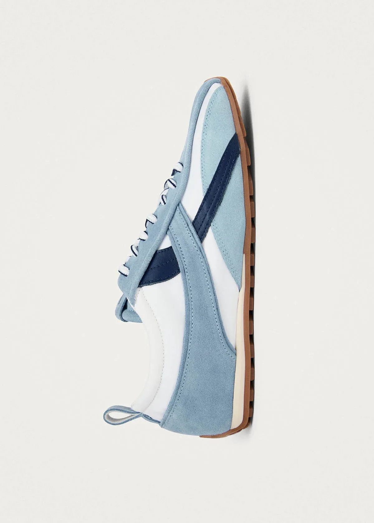 Tb.304 Nylon Blue Leather Sneakers sold by Alohas product image thumbnail 4