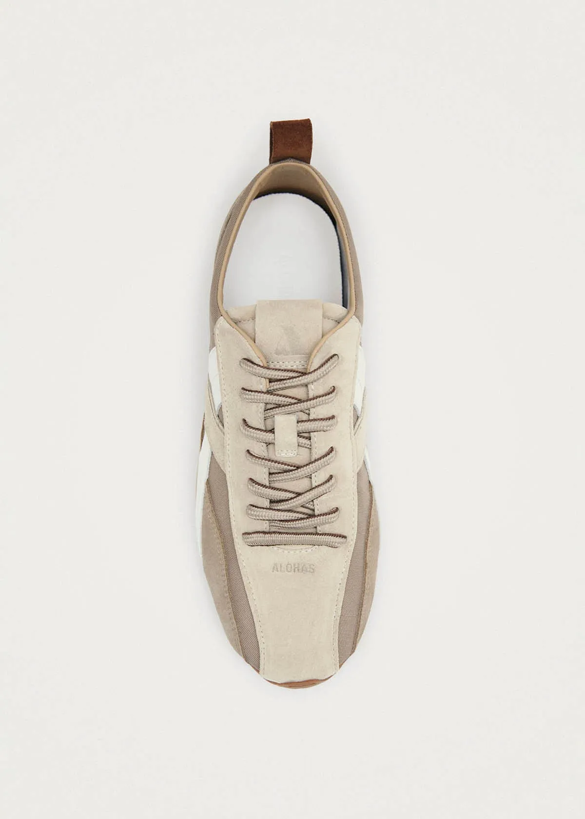 Tb.304 Nylon Beige Leather Sneakers sold by Alohas product image thumbnail 5