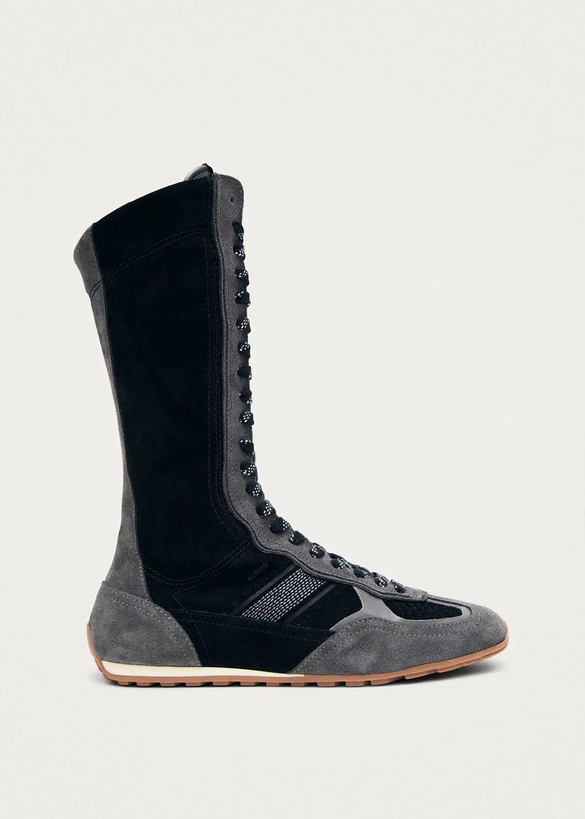 Tb.17 Suede Black Leather Sneakers sold by Alohas