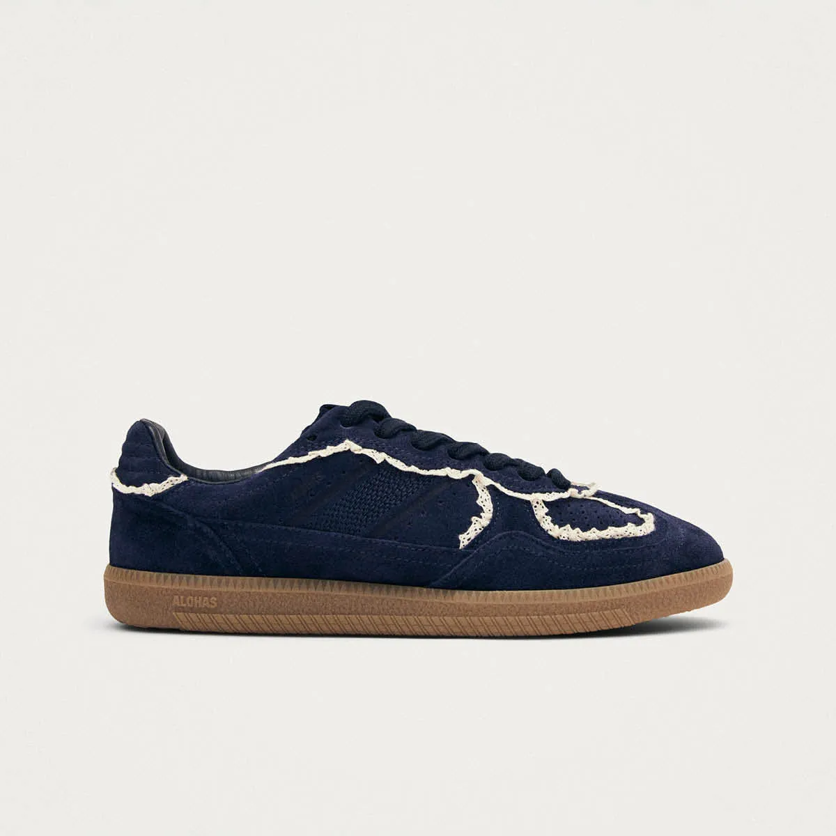 Tb.490 Crochet Navy Leather Sneakers sold by Alohas product image thumbnail 3