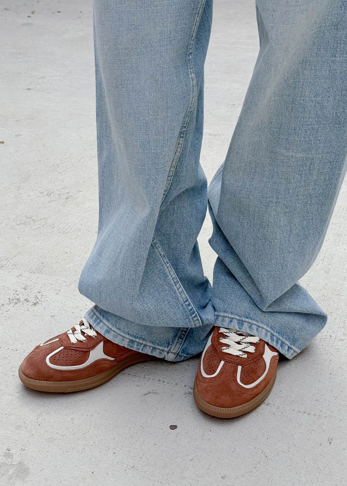 Tb.490 Rife Walnut Brown Leather Sneakers sold by Alohas product image thumbnail 2