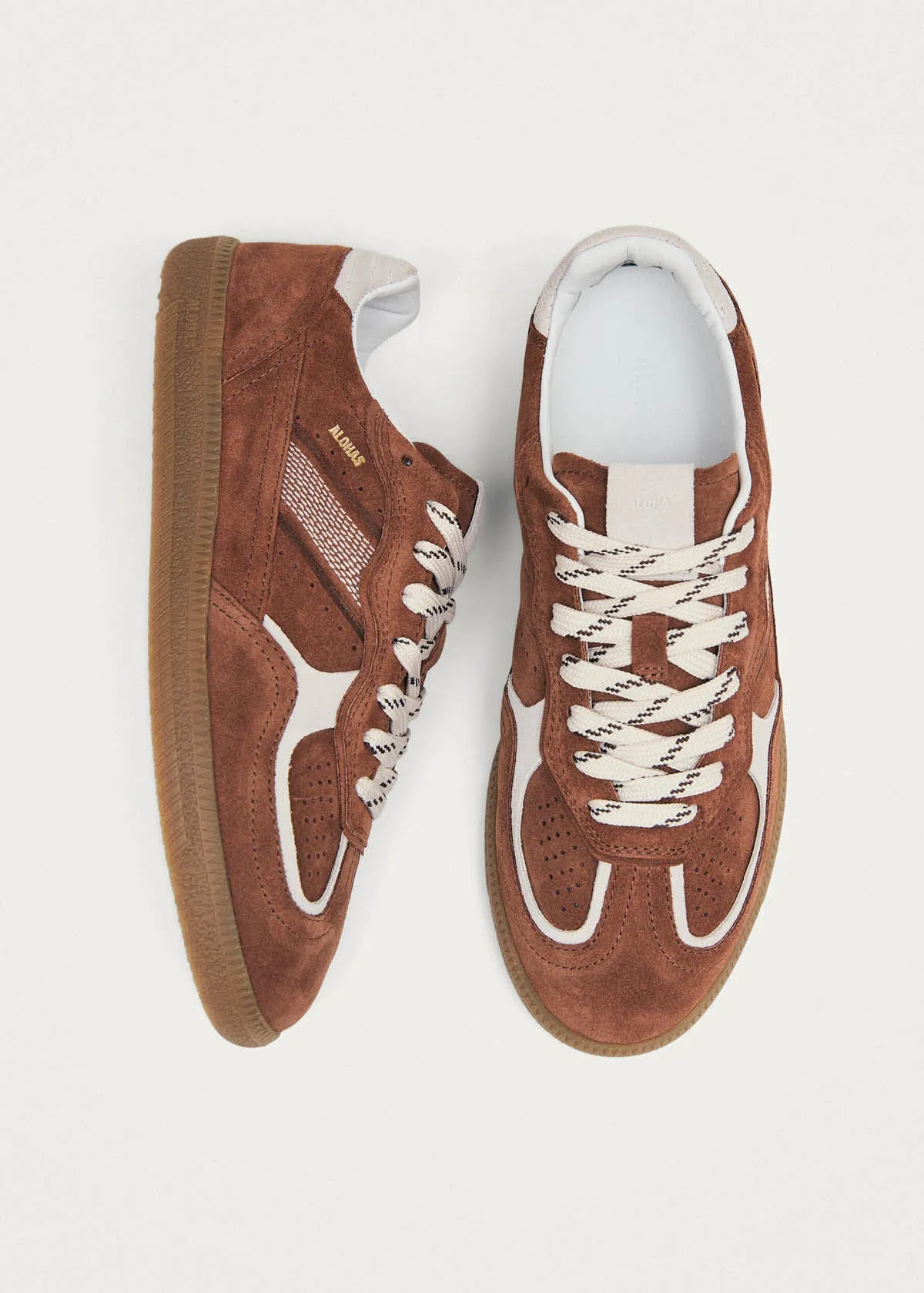 Tb.490 Rife Walnut Brown Leather Sneakers sold by Alohas product image thumbnail 5