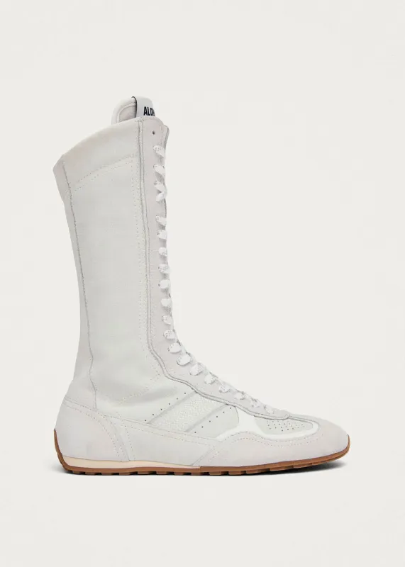 Tb.17 Suede White Leather Sneakers sold by Alohas