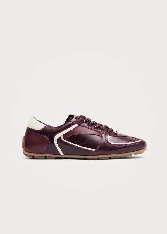Tb.970 Burgundy Leather Sneakers sold by Alohas