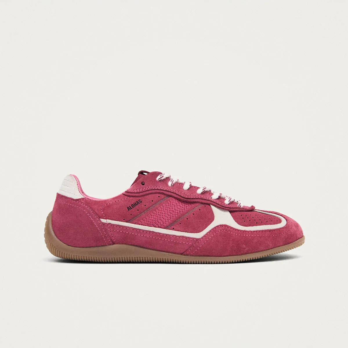 Tb.91 Suede Raspberry Leather Sneakers sold by Alohas product image thumbnail 3