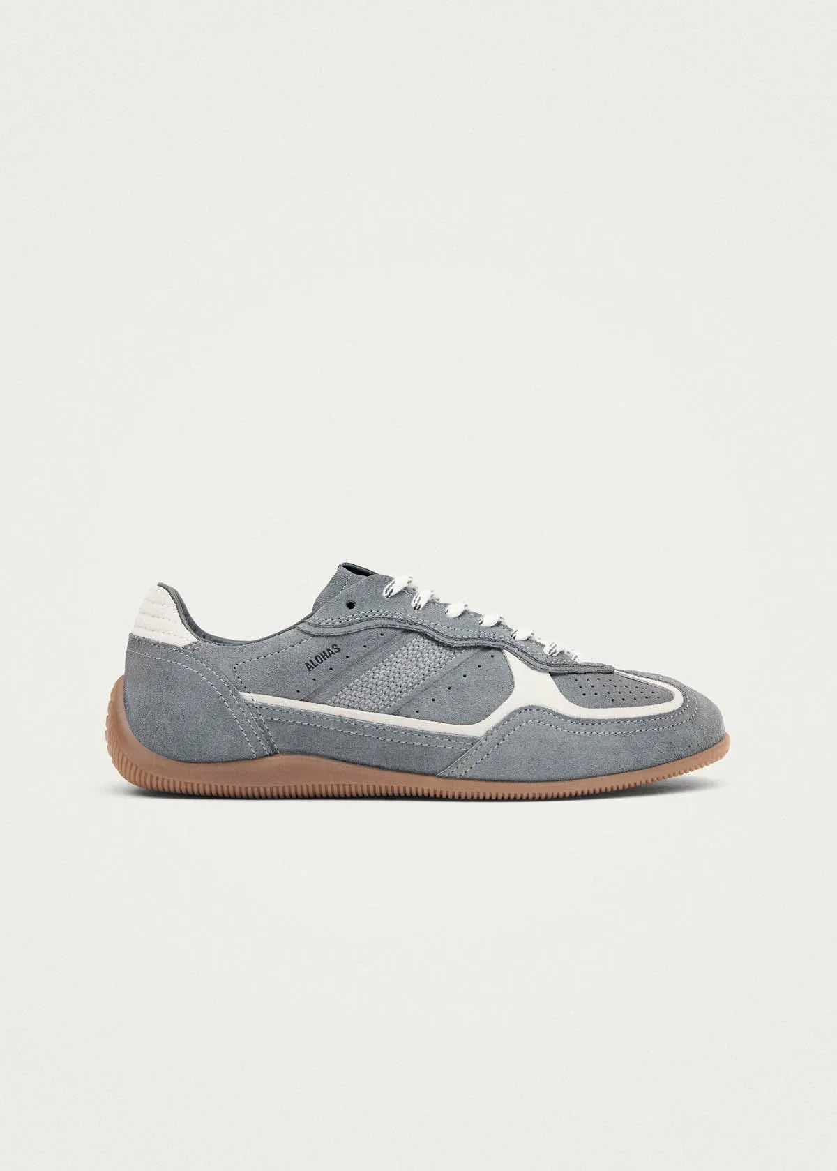 Tb.91 Suede Grey Leather Sneakers sold by Alohas
