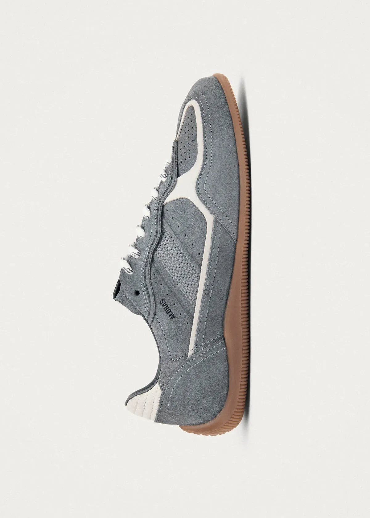 Tb.91 Suede Grey Leather Sneakers sold by Alohas product image thumbnail 4