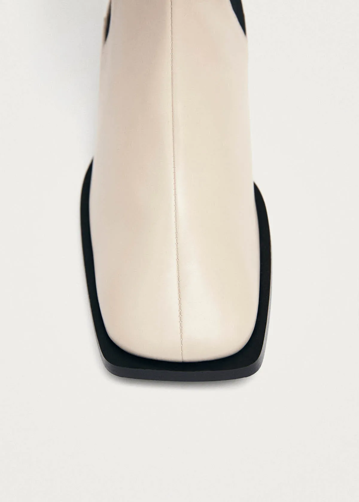 Elowen Rift Cream Leather Boots sold by Alohas product image thumbnail 5