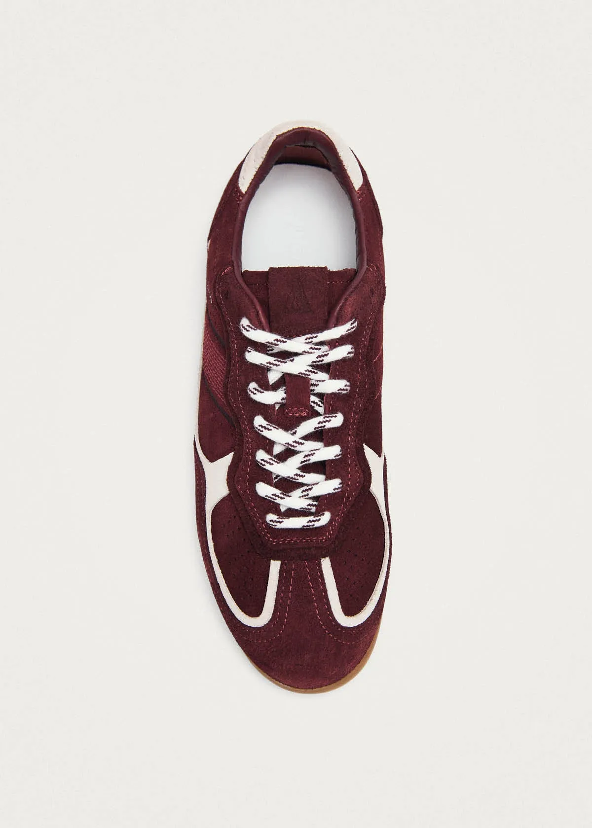 Tb.91 Suede Burgundy Leather Sneakers sold by Alohas product image thumbnail 5