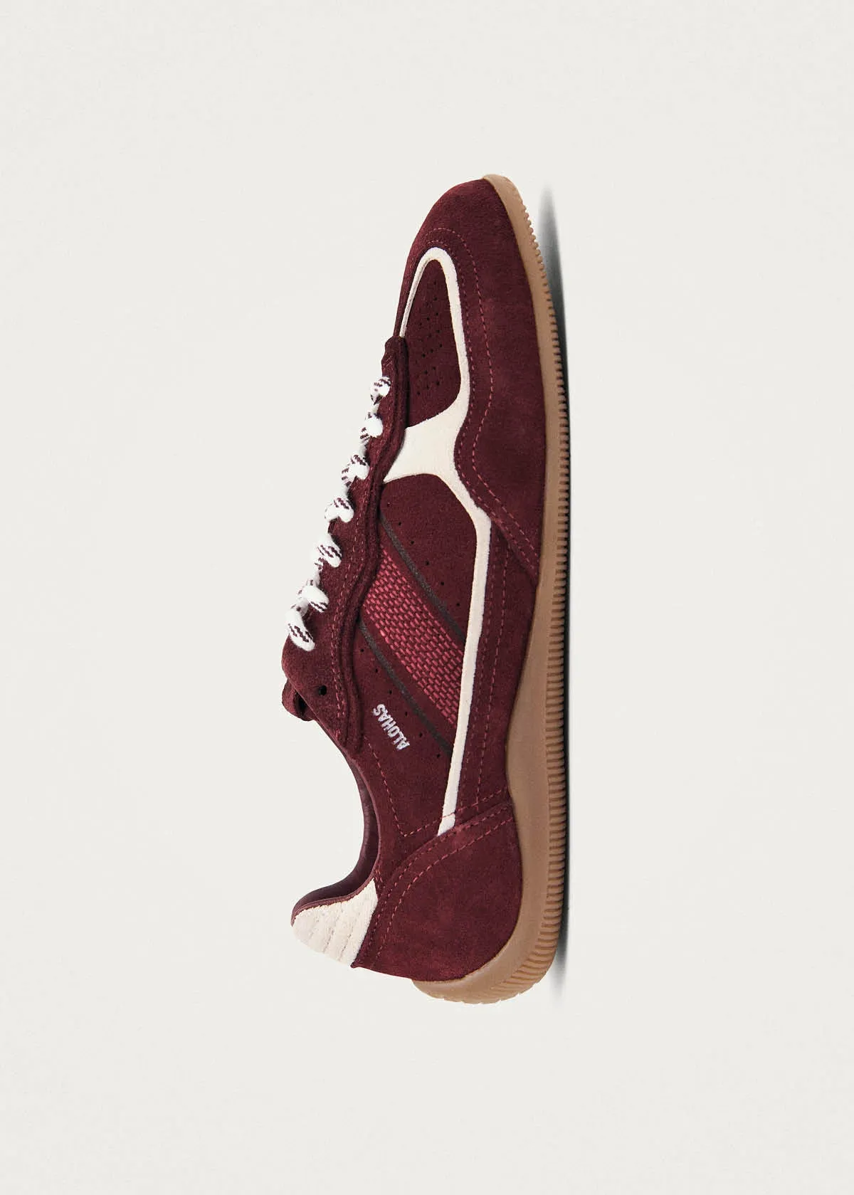 Tb.91 Suede Burgundy Leather Sneakers sold by Alohas product image thumbnail 4