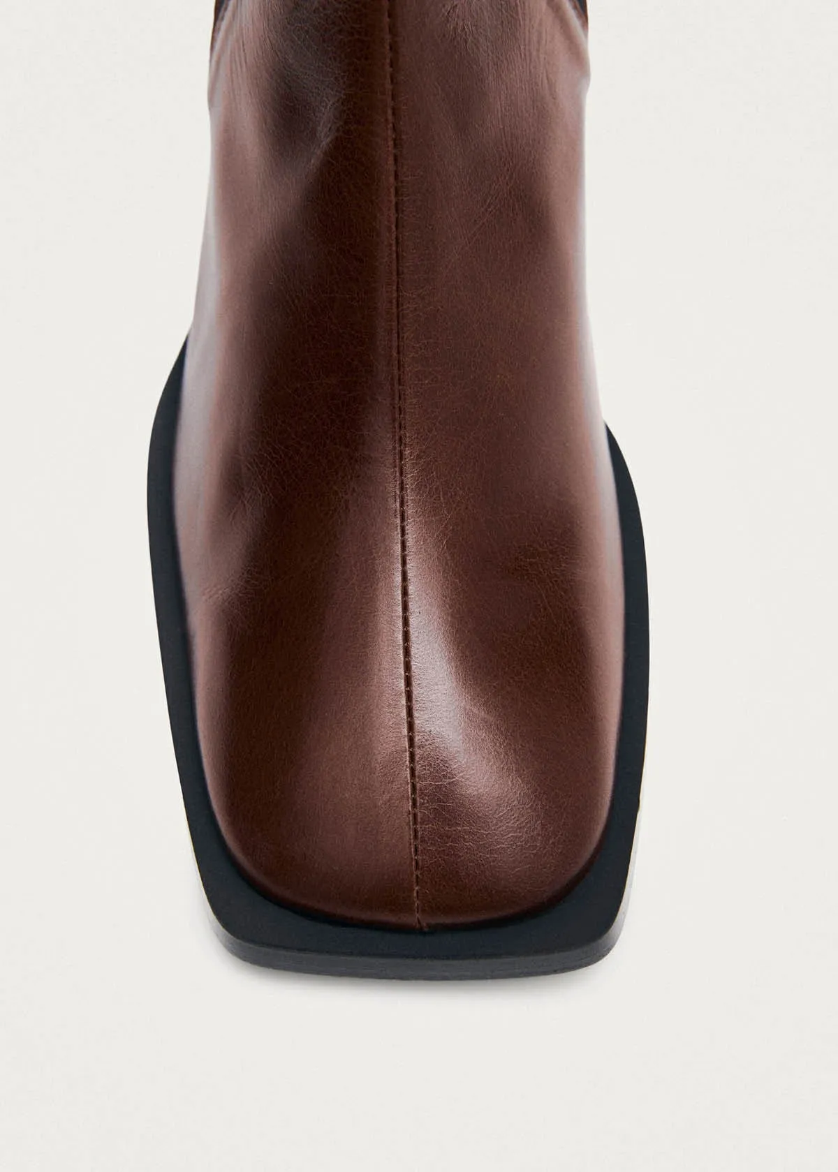 Elowen Rift Dark Chocolate Leather Boots sold by Alohas product image thumbnail 5
