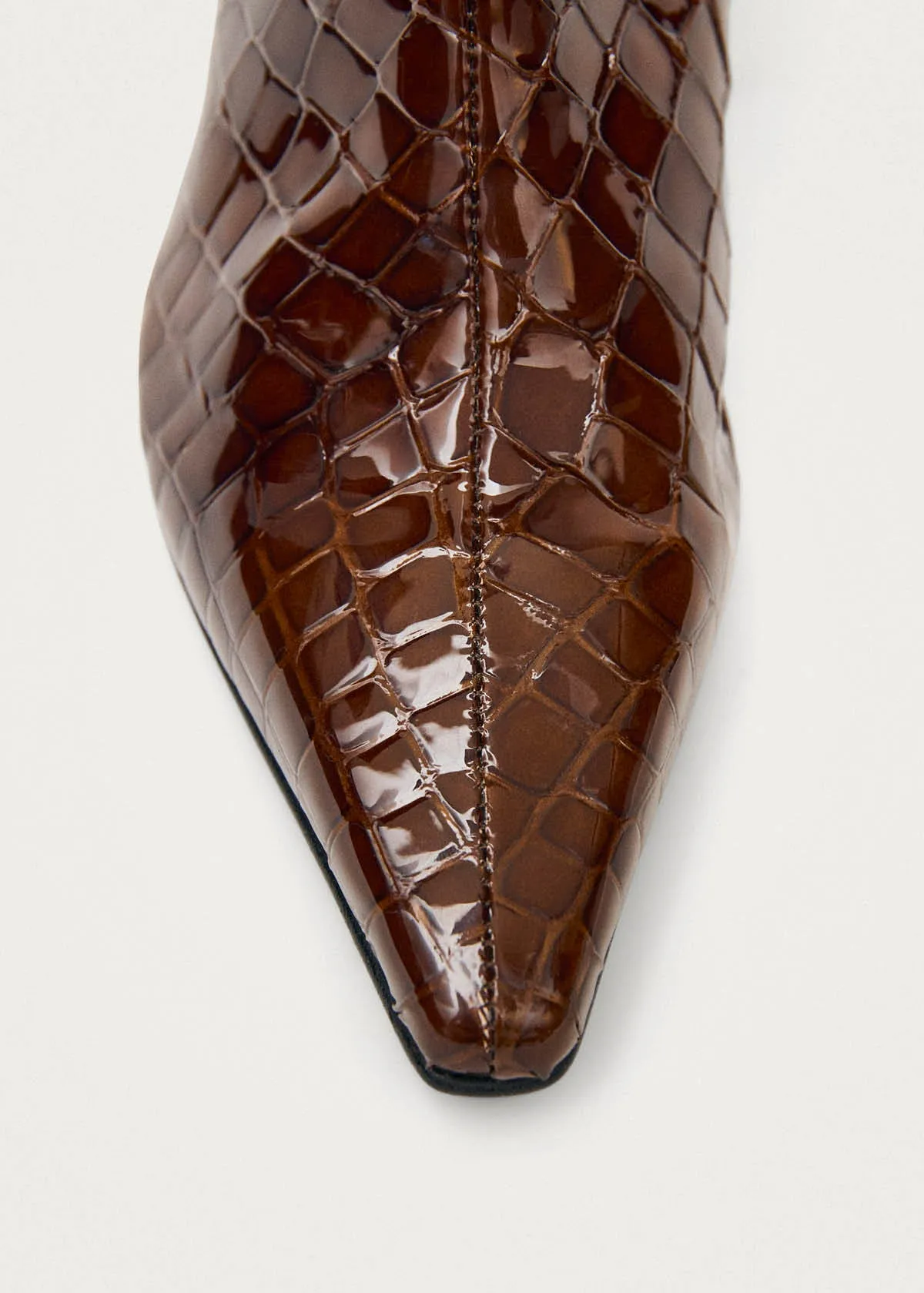 Gema Alli Brown Leather Boots sold by Alohas product image thumbnail 5