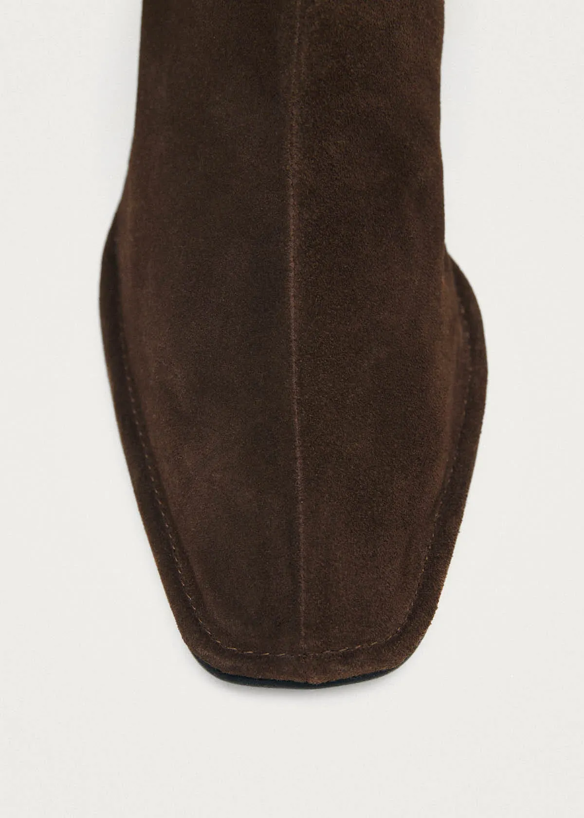 Berlin Suede Brown Leather Ankle Boots sold by Alohas product image thumbnail 4