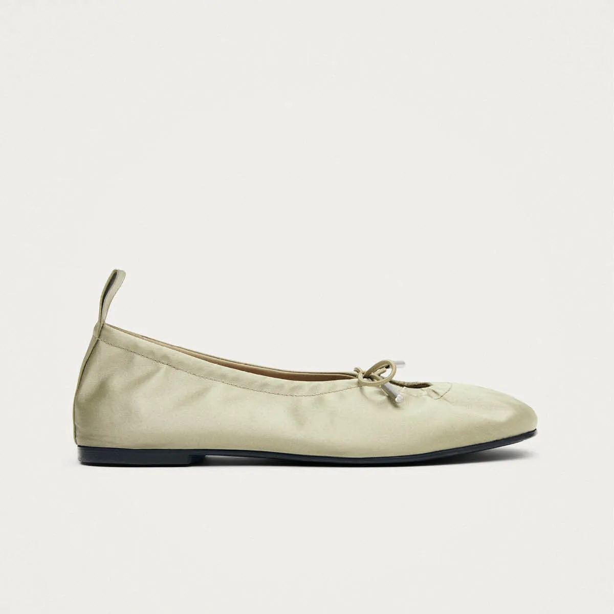 Rosalind Silky Green Ballet Flats sold by Alohas product image thumbnail 3