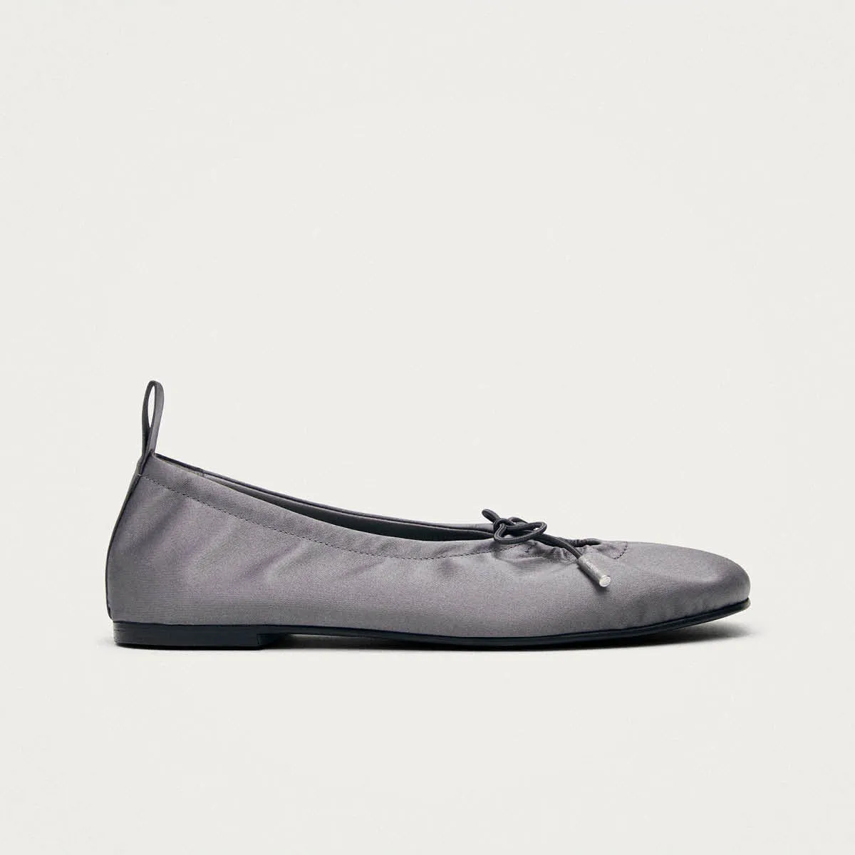 Rosalind Silky Grey Ballet Flats sold by Alohas product image thumbnail 3