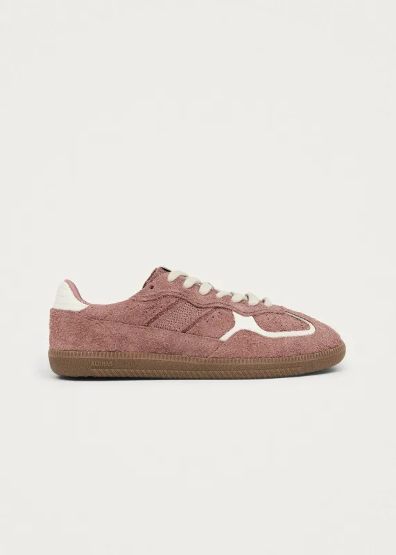 Tb.490 Suede Fuzzy Rosebrown Leather Sneakers sold by Alohas