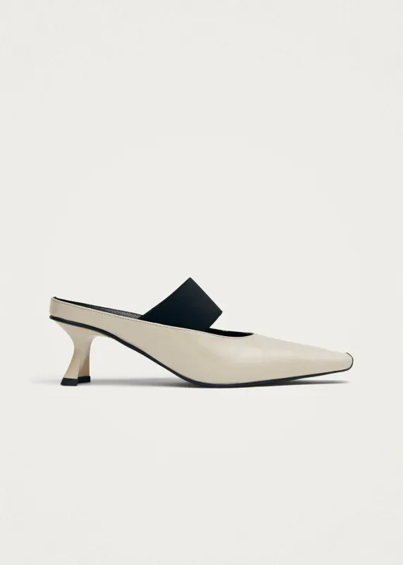Lokahi Rift Cream Leather Pumps sold by Alohas