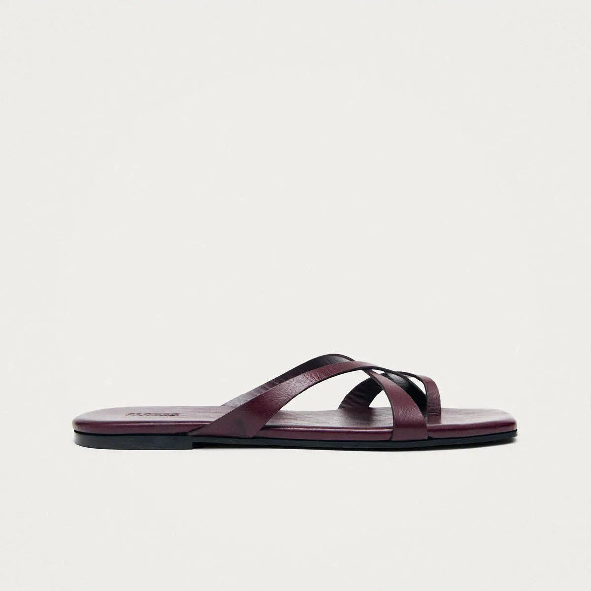 Solara Rift Burgundy Leather Sandals sold by Alohas product image thumbnail 3