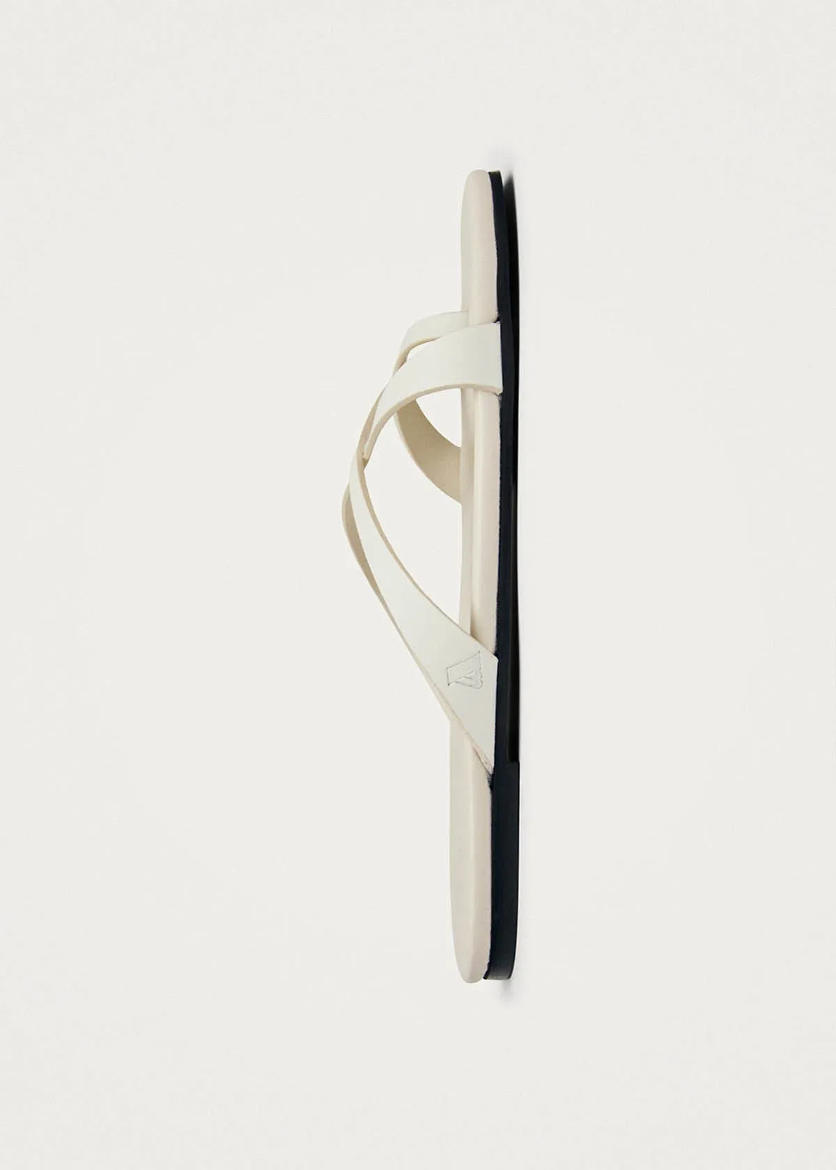 Solara Cream Leather Sandals sold by Alohas product image thumbnail 5