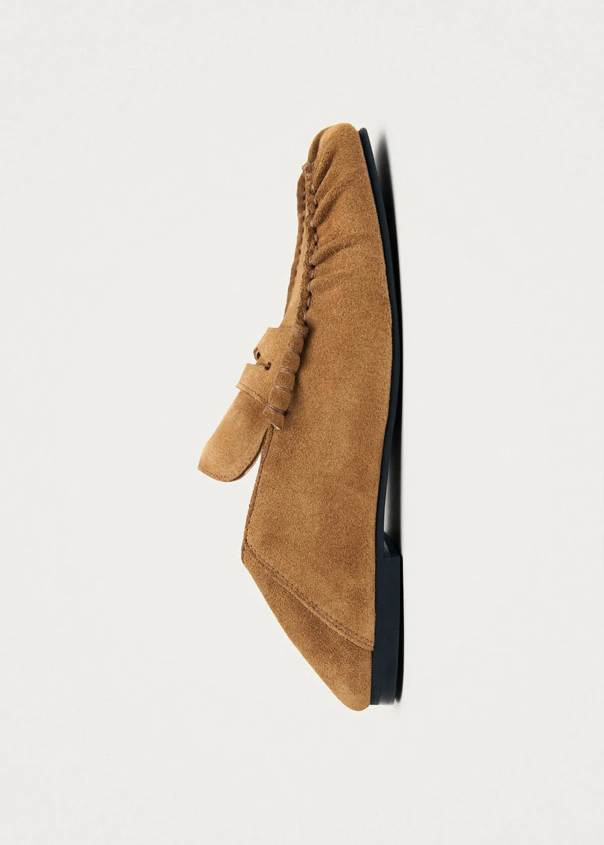 Aven Mule Suede Tan Leather Loafers sold by Alohas product image thumbnail 4