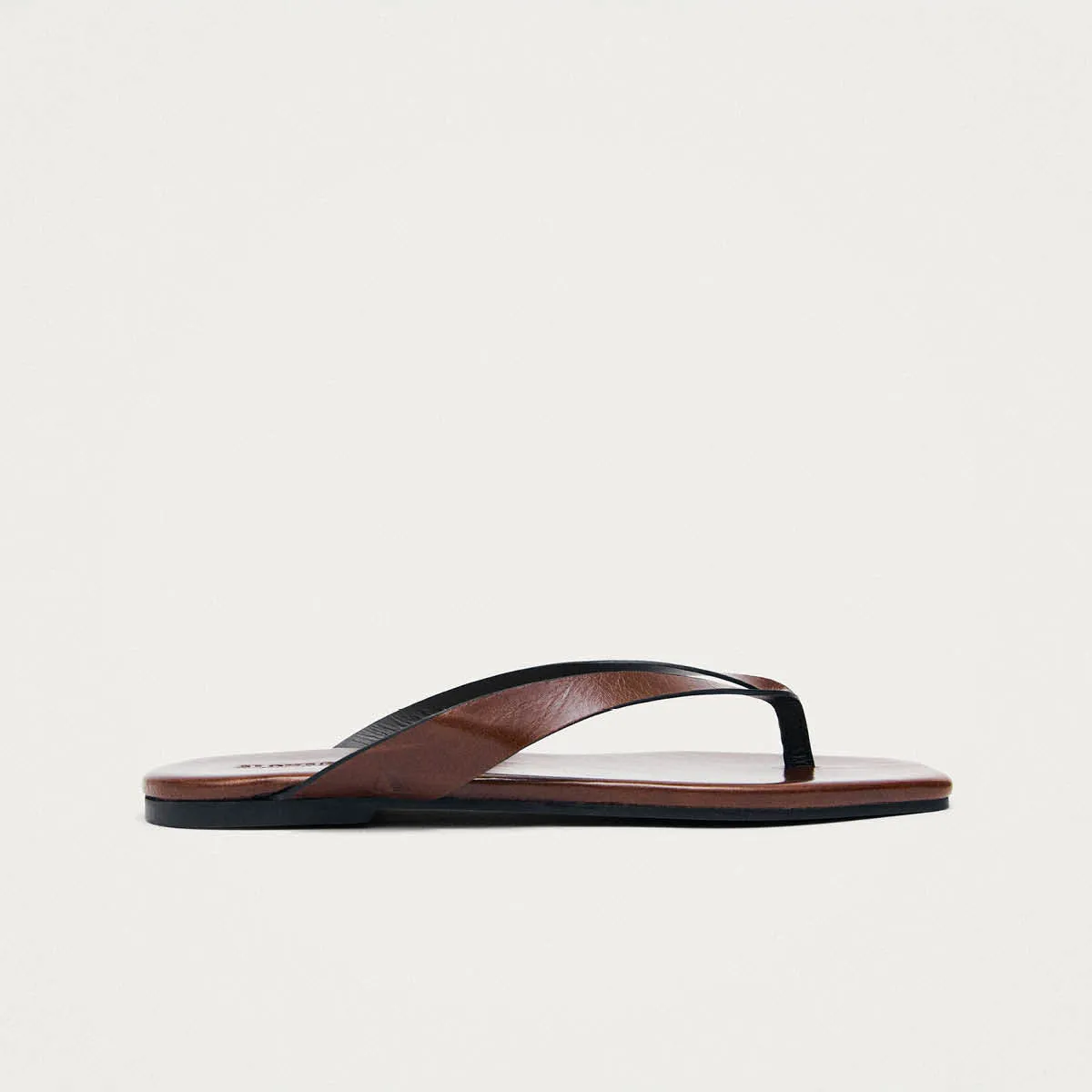 Ola Rift Brown Leather Sandals sold by Alohas product image thumbnail 3