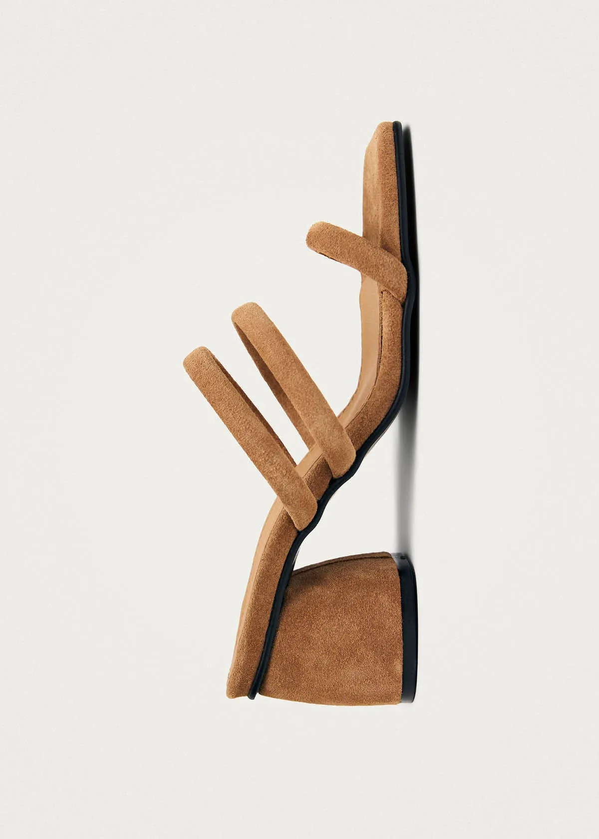 Indiana Suede Tan Leather Sandals sold by Alohas product image thumbnail 4