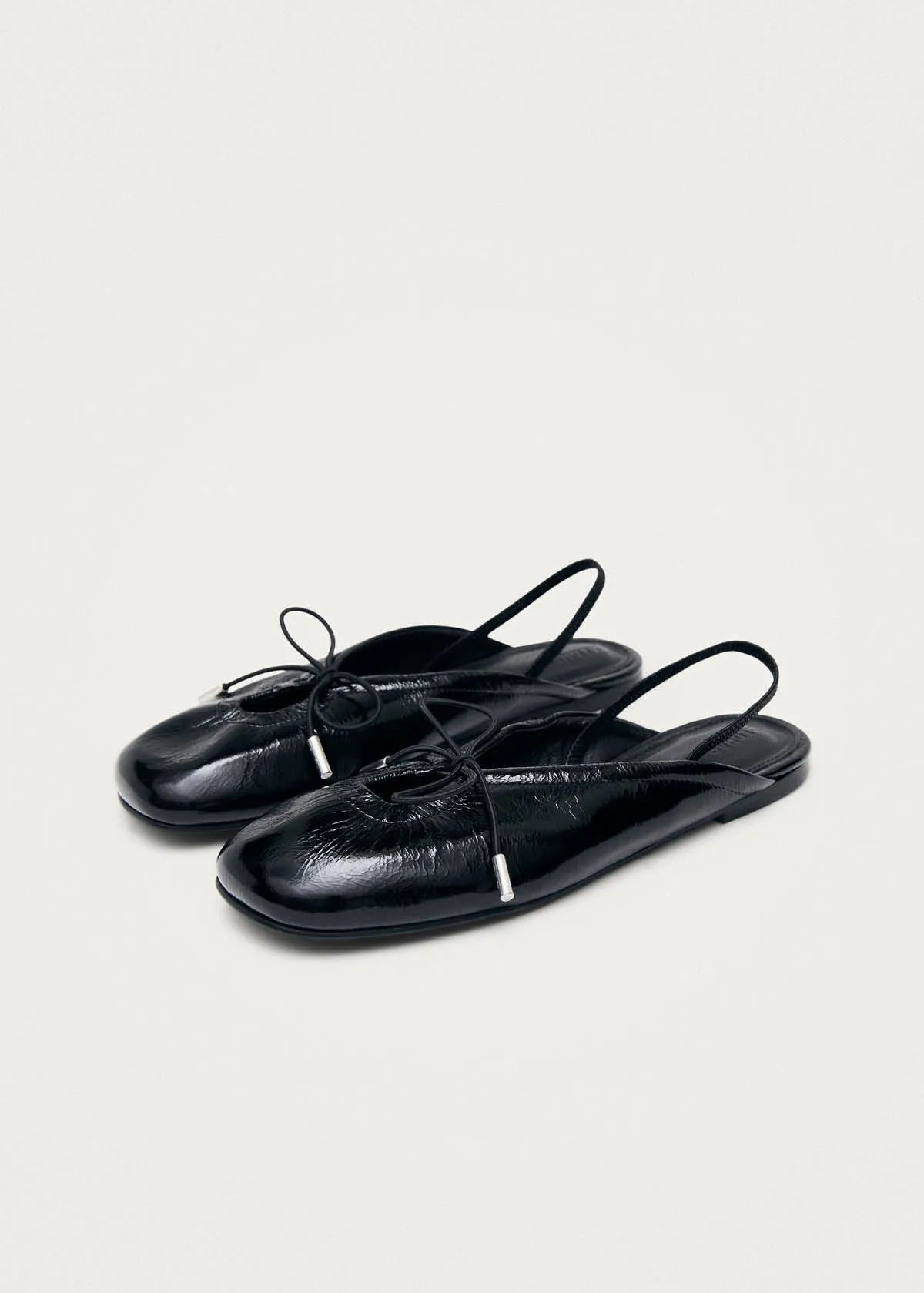 Oli Patent Black Leather Ballet Flats sold by Alohas product image thumbnail 5