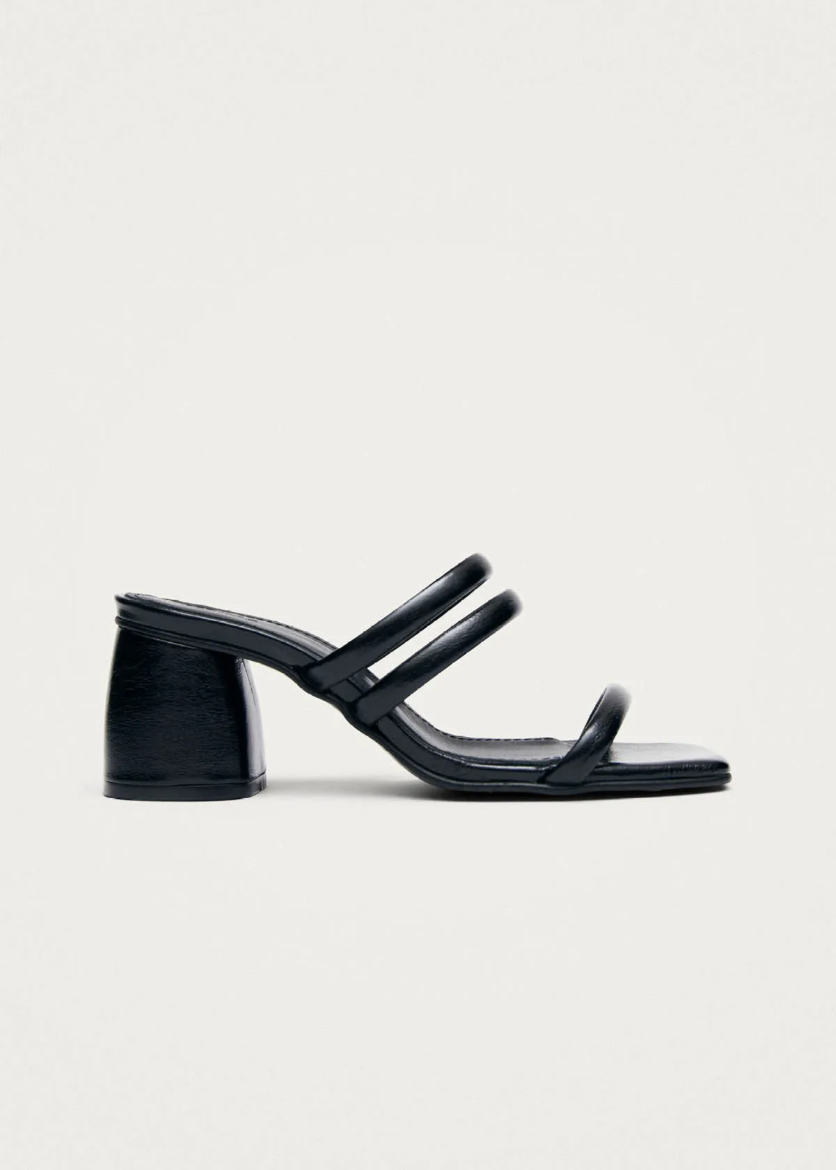 Indiana Rift Black Leather Sandals sold by Alohas