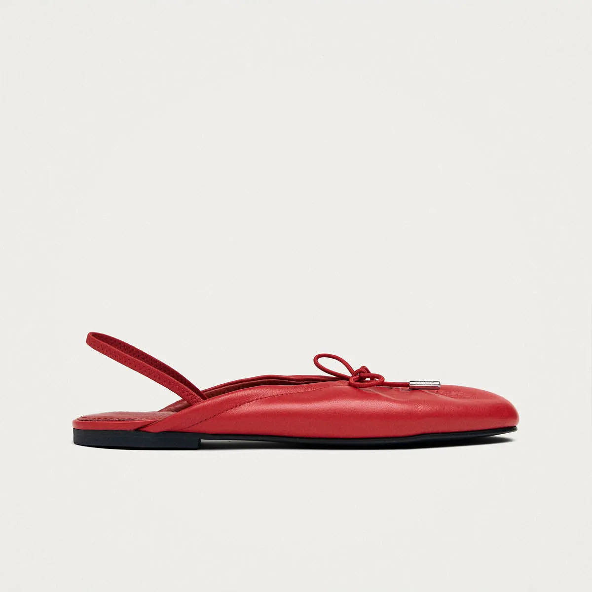 Oli Red Leather Ballet Flats sold by Alohas product image thumbnail 3