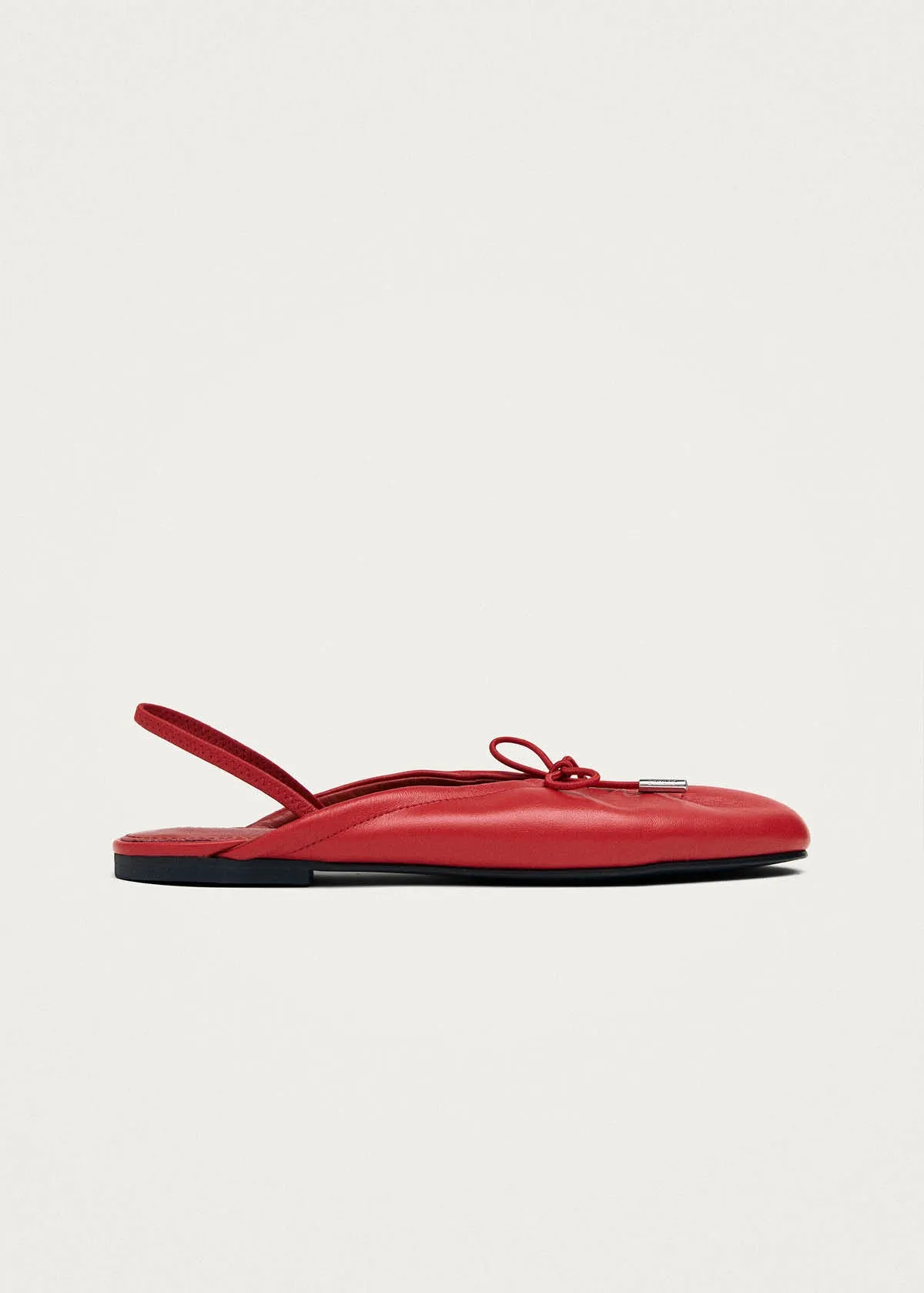 Oli Red Leather Ballet Flats sold by Alohas product image thumbnail 4