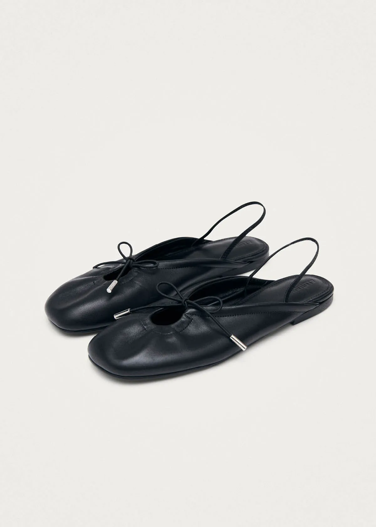 Oli Black Leather Ballet Flats sold by Alohas product image thumbnail 5