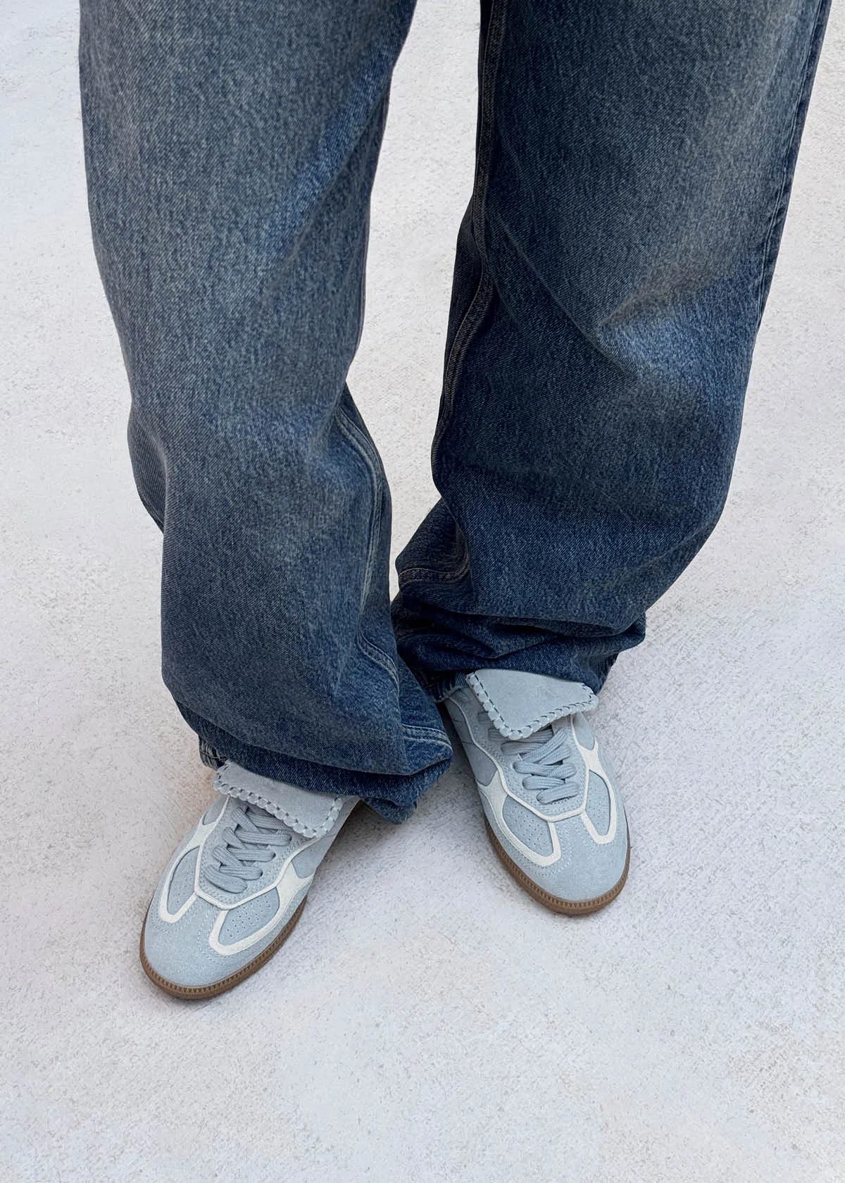 Tb.490 Club Blue Recycled Leather Sneakers sold by Alohas product image thumbnail 2