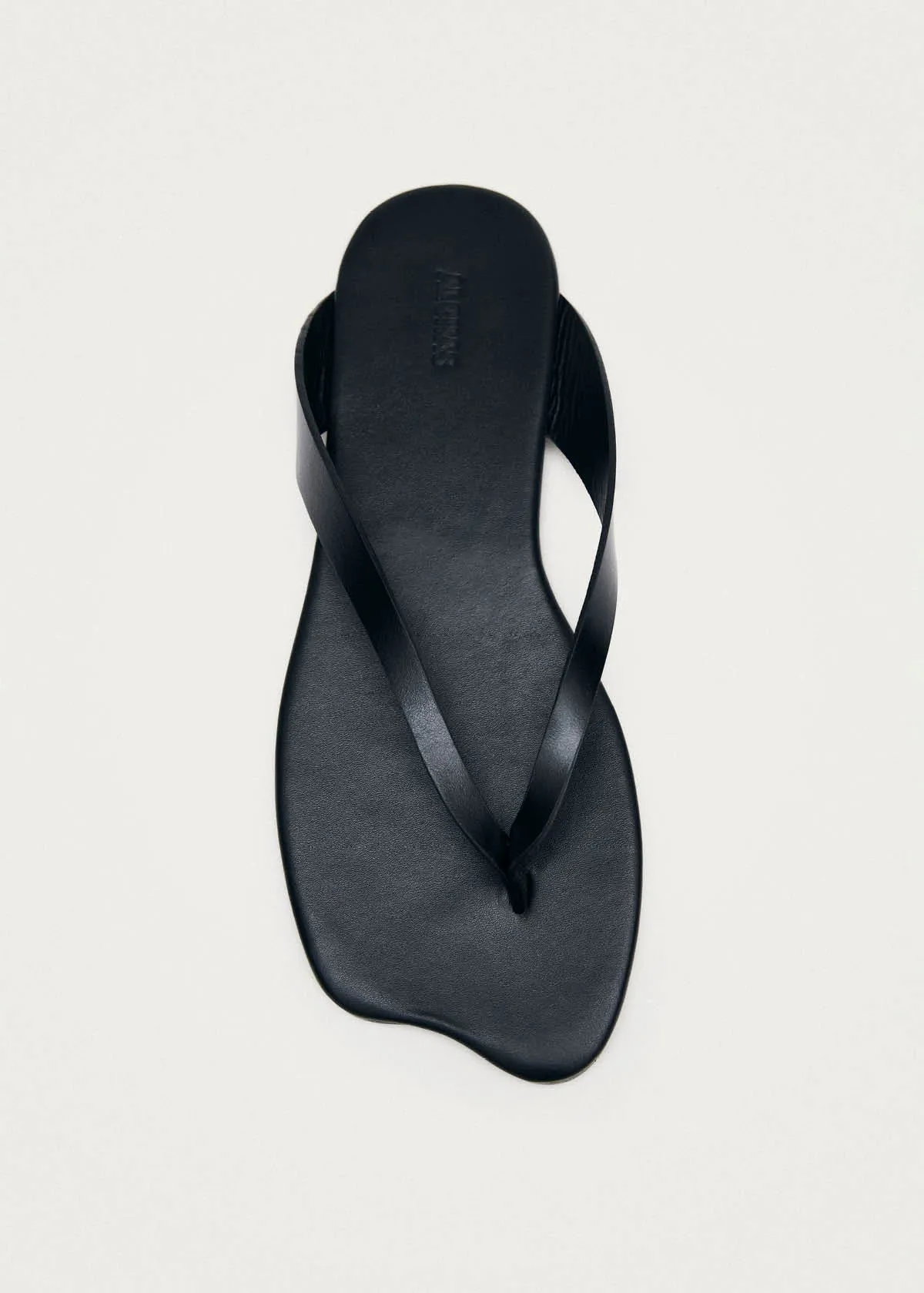 Echo Black Leather Sandals sold by Alohas