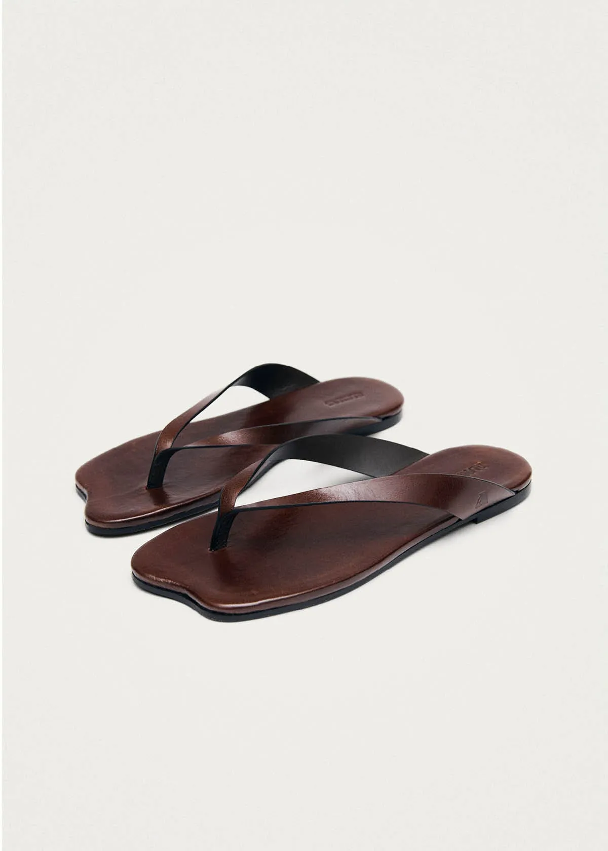 Echo Rift Brown Leather Sandals sold by Alohas product image thumbnail 5