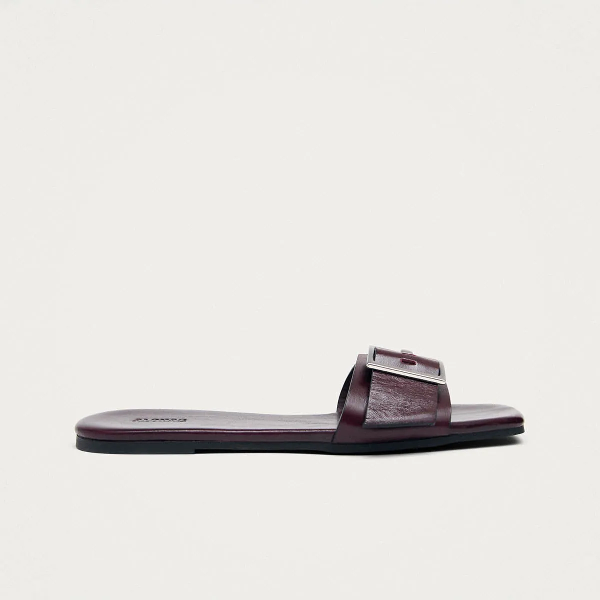 Vent Rift Burgundy Leather Sandals sold by Alohas product image thumbnail 3