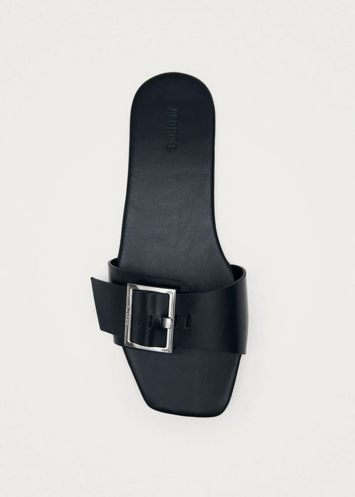 Vent Black Leather Sandals sold by Alohas product image thumbnail 5