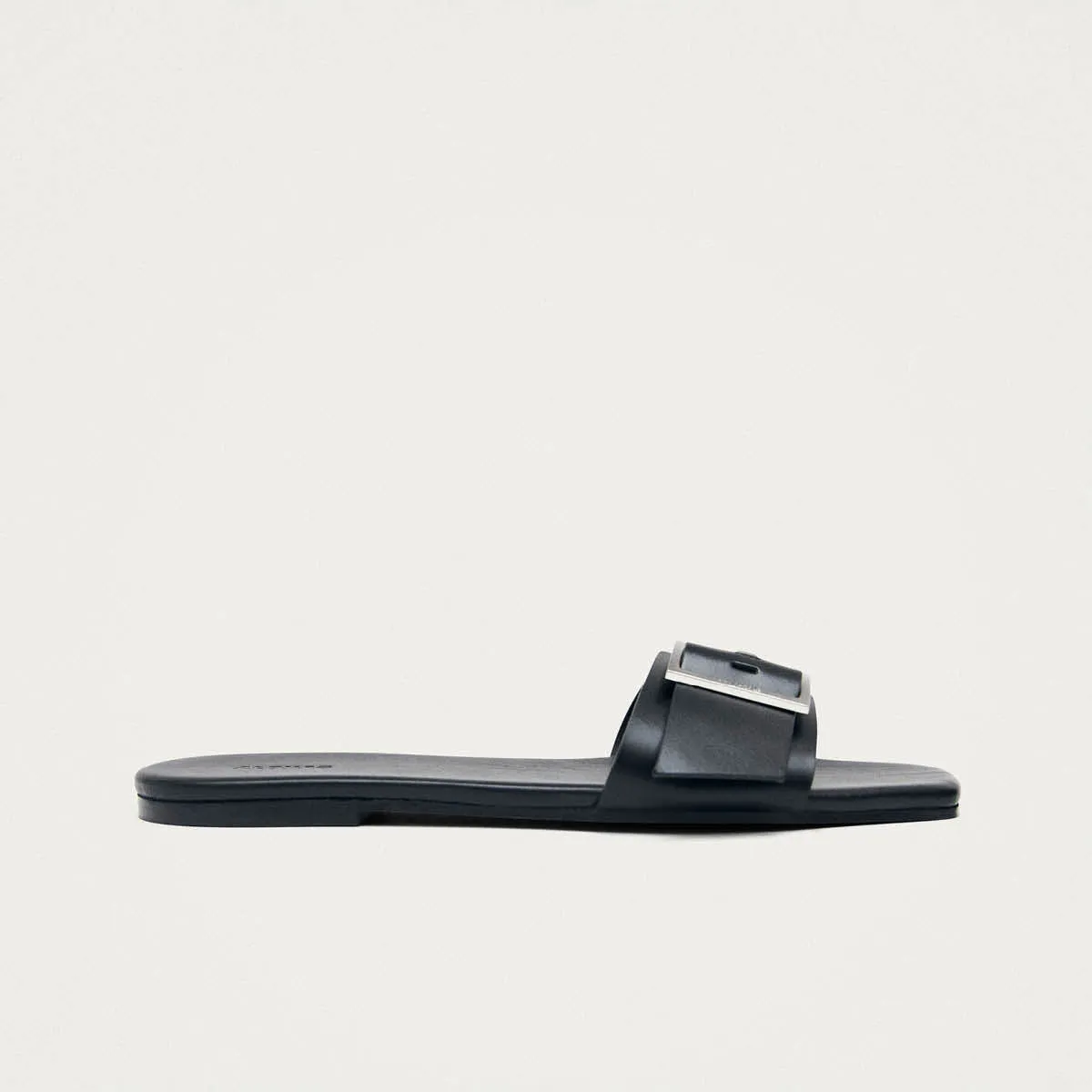 Vent Black Leather Sandals sold by Alohas product image thumbnail 3