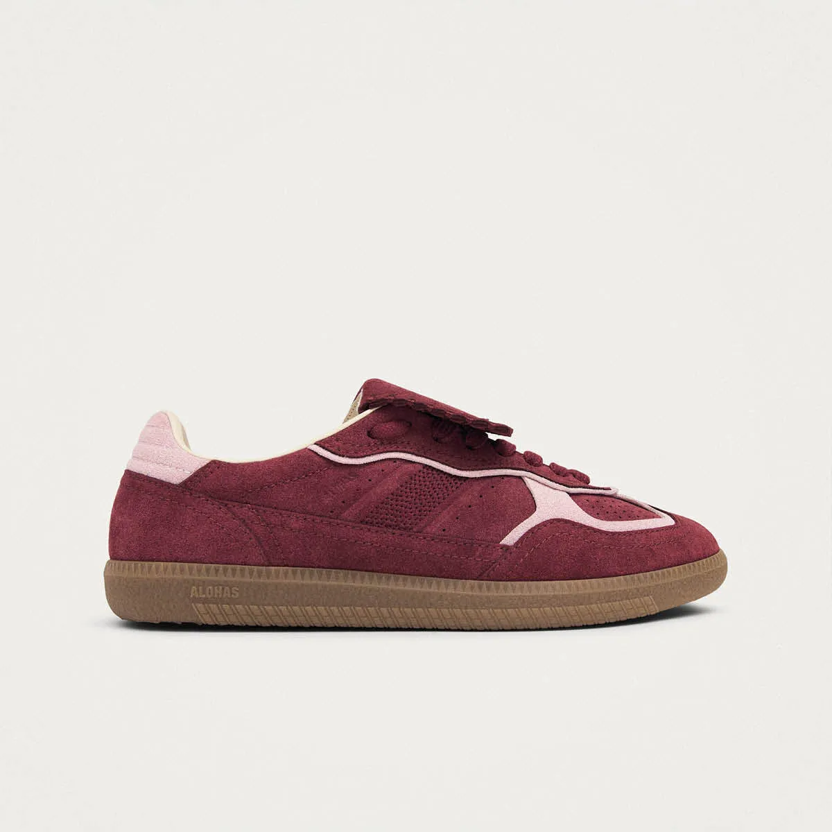 Tb.490 Club Burgundy Recycled Leather Sneakers sold by Alohas product image thumbnail 3