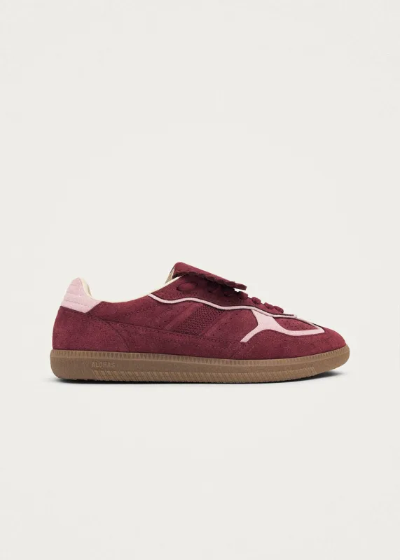 Tb.490 Club Burgundy Recycled Leather Sneakers sold by Alohas