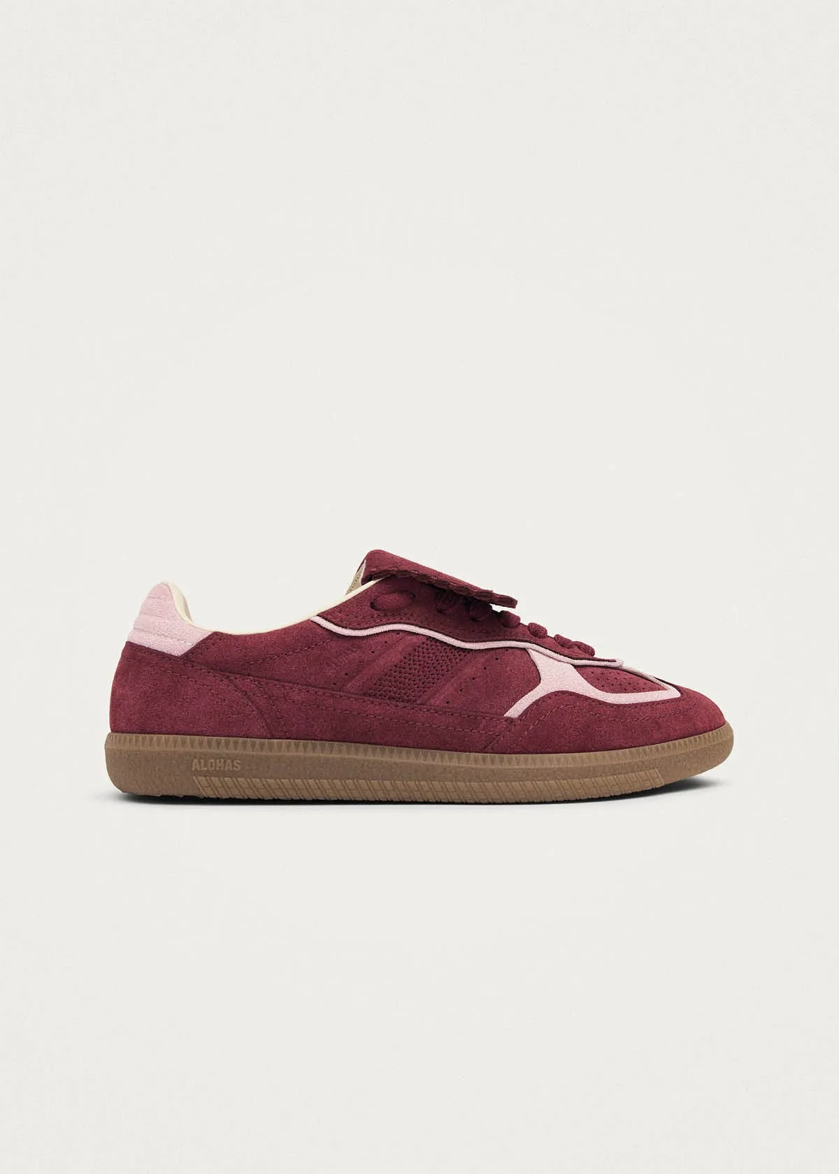 Tb.490 Club Burgundy Recycled Leather Sneakers sold by Alohas
