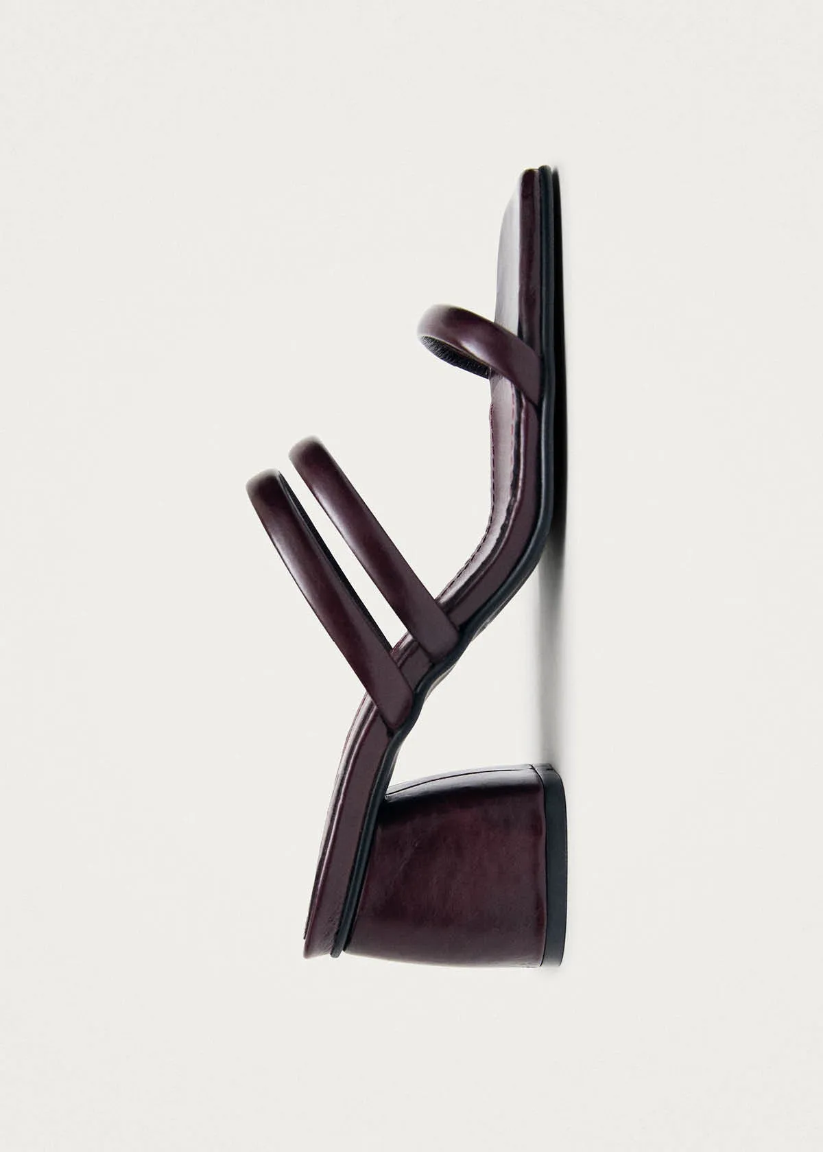 Indiana Rift Burgundy Leather Sandals sold by Alohas product image thumbnail 4