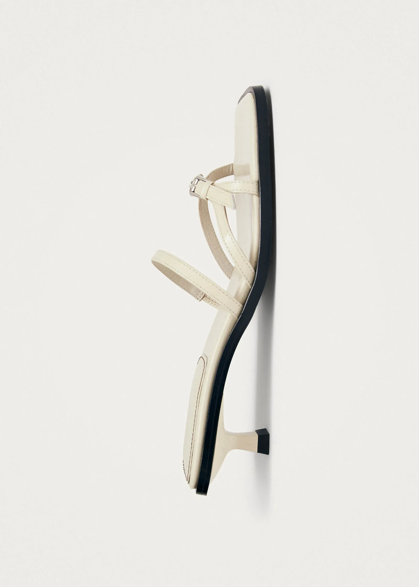 Liko Patent Cream Leather Sandals sold by Alohas product image thumbnail 4