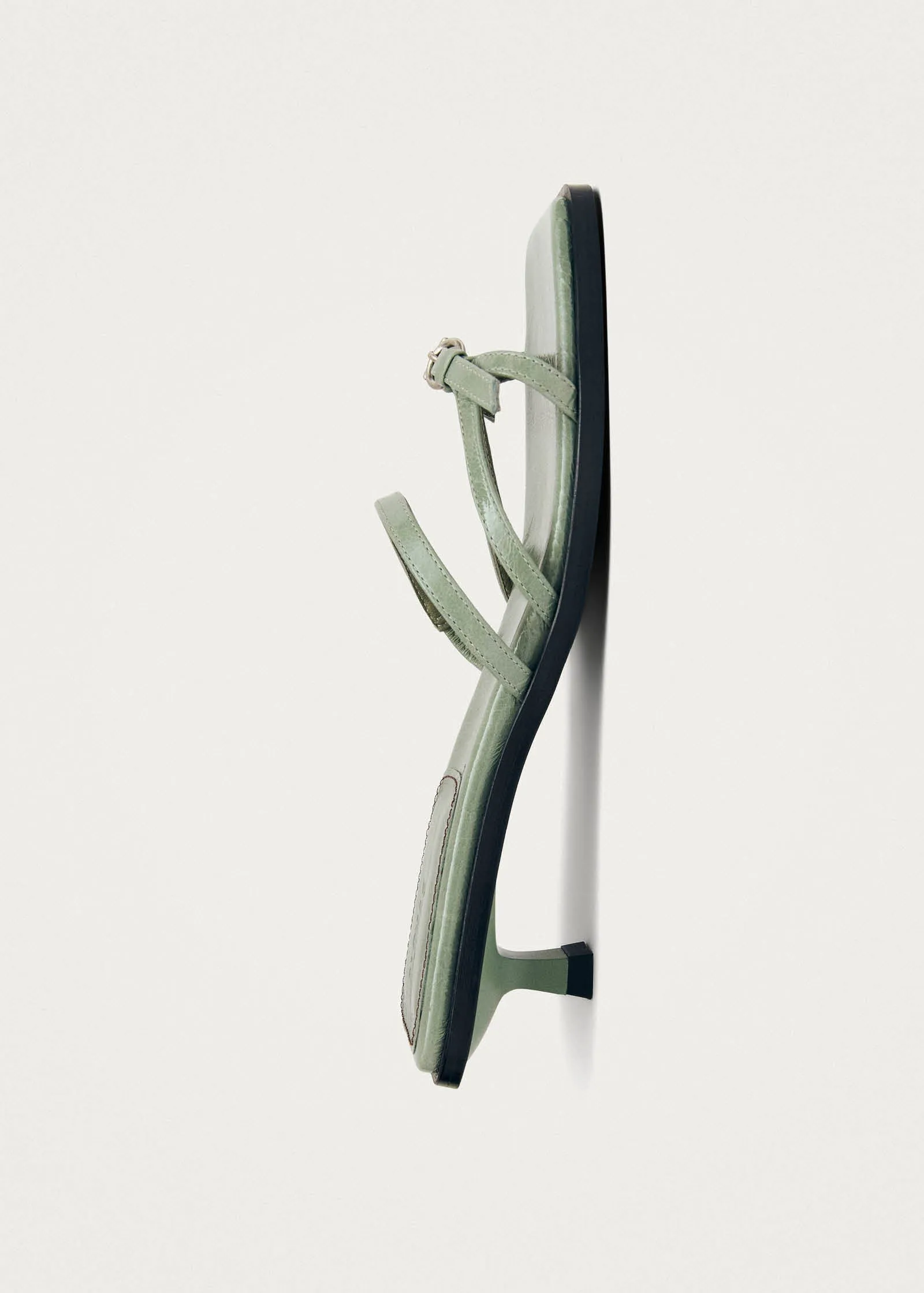 Liko Patent Matcha Leather Sandals sold by Alohas product image thumbnail 4