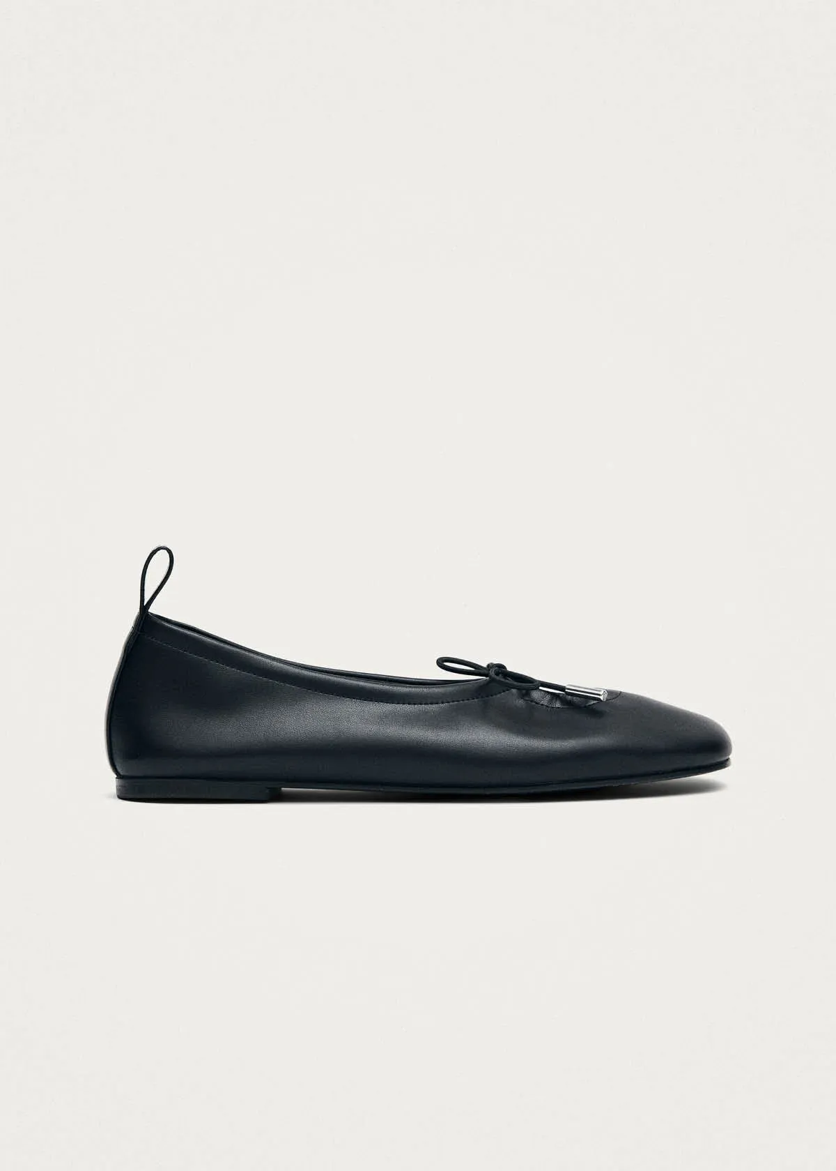 Rosalind Black Vegan Leather Ballet Flats sold by Alohas product image thumbnail 4